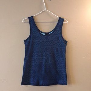 Cruel dark blue tank top